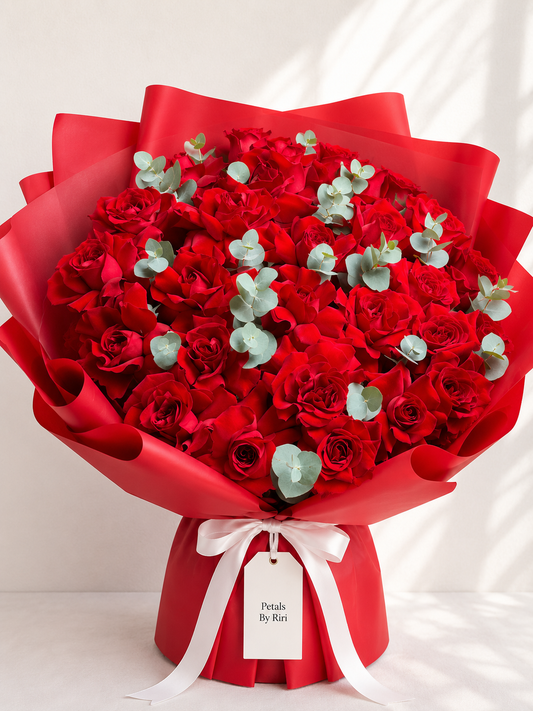 Rose Marry luxury rose bouquet – Petals by Riri Dubai